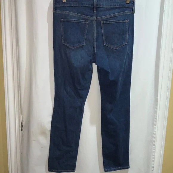 Old Navy Power Straight jeans Sz 10 Distressed - Picture 4 of 5